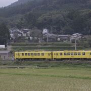 湯布院への観光列車も走るローカル線