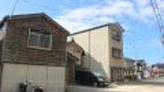 松尾芭蕉の宿泊した旅籠跡