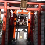 江戸時代からあった神社です。