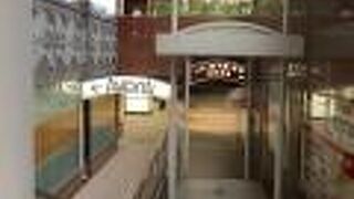 地下で京都駅と直結