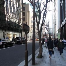 通りの様子です。