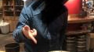 ボリューミーで歯ごたえのある蕎麦