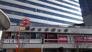 有楽町駅米にある複合ビルです。