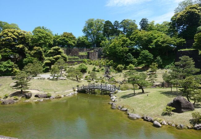 休憩所から見た景観