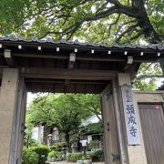 歴史のあるお寺です