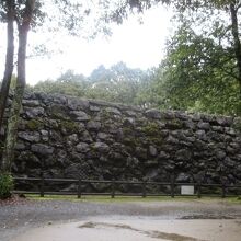 石垣も