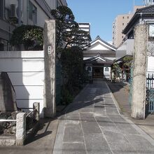 入り口の様子です。