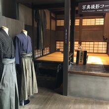 衣装も展示