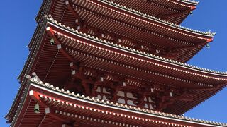 浅草の町を一望