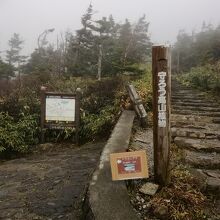 遊歩道入口