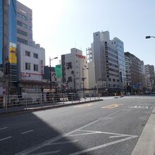 通りの様子です。