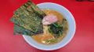 ランチでラーメン（並）をいただきました