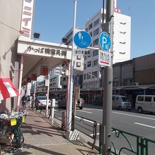 商店街の様子です。