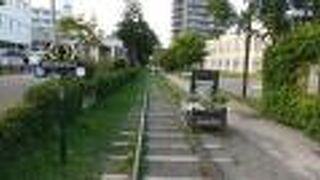 線路内に立ち入ることができます