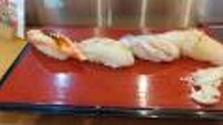 駅ナカの立食い寿司