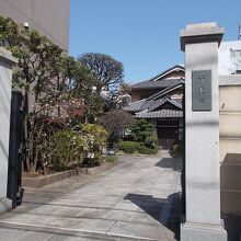 入り口の様子です。