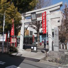 鳥居の景観です。