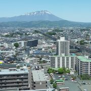 お天気のいい日には最上階（20階）の無料展望室へ