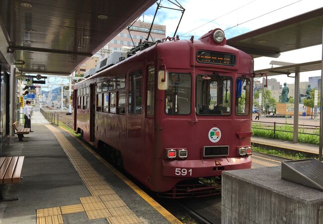 高知駅の南側
