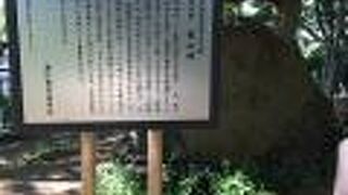 亀塚公園内の丘