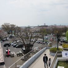 気分転換出来る様に屋上に展望台が在ります