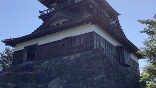 こじんまりした天守閣