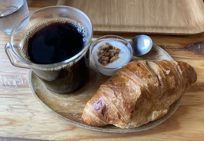 焼きたてクロワッサンが美味しい