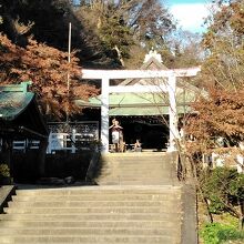 歩き疲れて長い階段が辛かったです