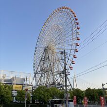 目印は大観覧車です