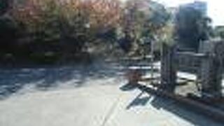 隣に巨大な公園のあるわりには人手のある公園