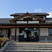 宿場町の駅