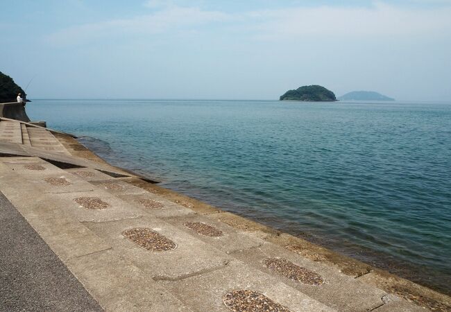 大矢野島の西側に位置する島「野釜島」