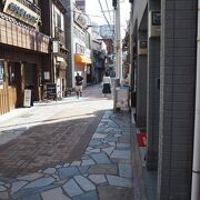 昔ながらの商店街