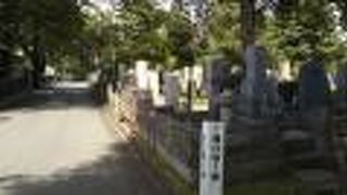 明治６年の火葬禁止令による土葬墓地需要からつくられ、極東軍事裁判の遺物も発見された。