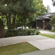 中立売休憩所からすぐ