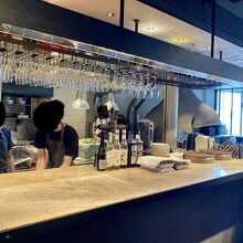 オープンキッチン