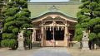 四天王寺を守護する七宮のひとつ、でした