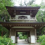 東慶寺とセットで見学していくのがおススメ。