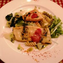 カジキのオリーブ油焼き　ランチセット￥840