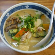 だんご汁をいただきました