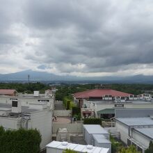 天気が良ければ富士山が一望のはず