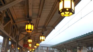 嵐山に向かうため乗車