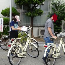 レンタサイクルでGO