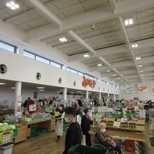 産直野菜売り場「みのもん屋」は非常に充実