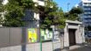 境内には入れませんでした