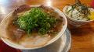 神戸:禁断の朝ラー(高菜ごはん付き)