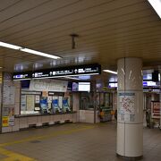 大阪地下鉄谷町線の東梅田駅