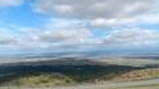 男鹿半島や八郎潟が見渡せる場所