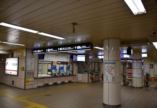 大阪地下鉄谷町線の東梅田駅