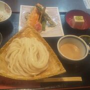 本場の水沢うどんが楽しめる名店